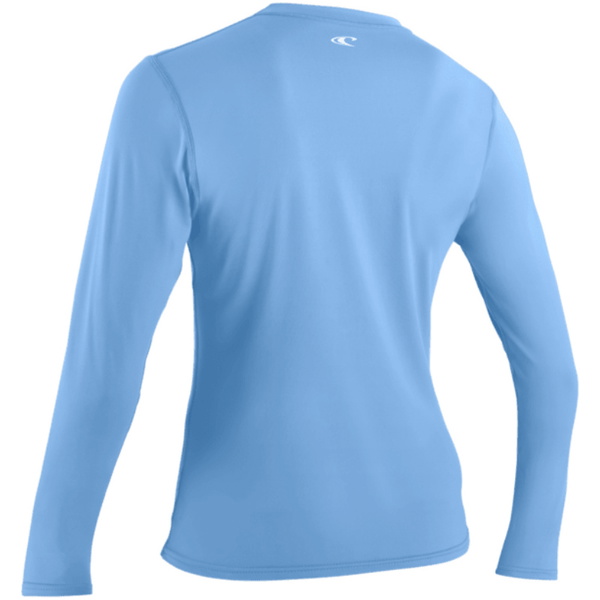 2026 O'Neill Frauen Basic Skins Langarm-Sonnenhemd 5720 - Azurine